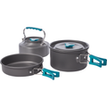 COOKING SET ANODIZED ALU