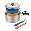 COOKING SET STAINLESS STEEL 2P I